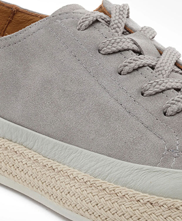 Erkek Taş Hakiki Deri Sneaker Ayakkabı - 5