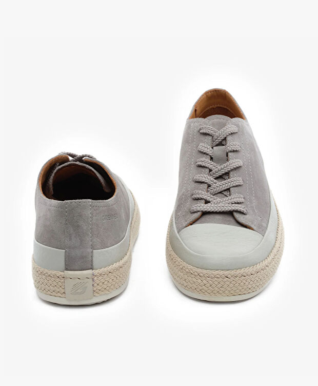 Erkek Taş Hakiki Deri Sneaker Ayakkabı - 7