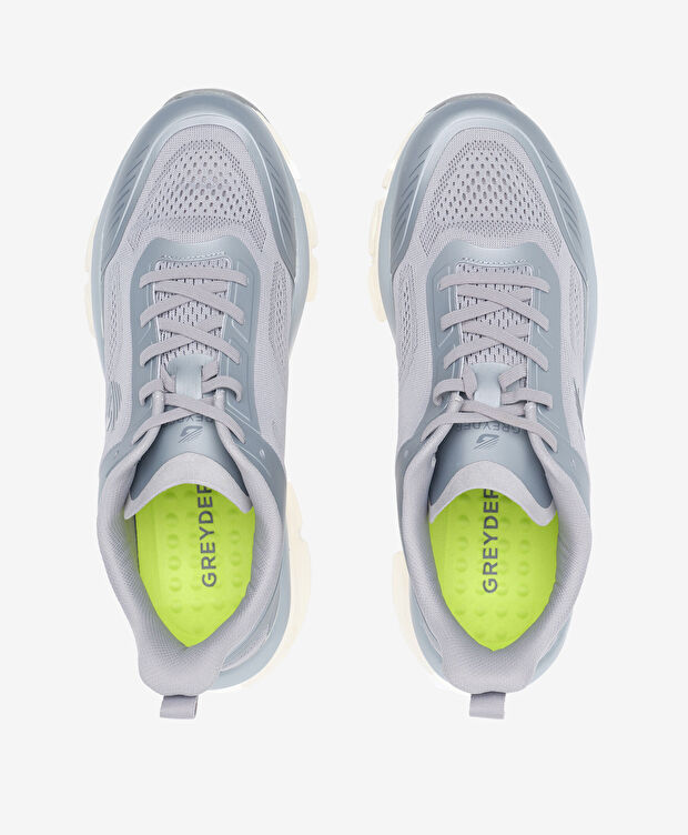 Erkek Gri Spor Ayakkabı - 5