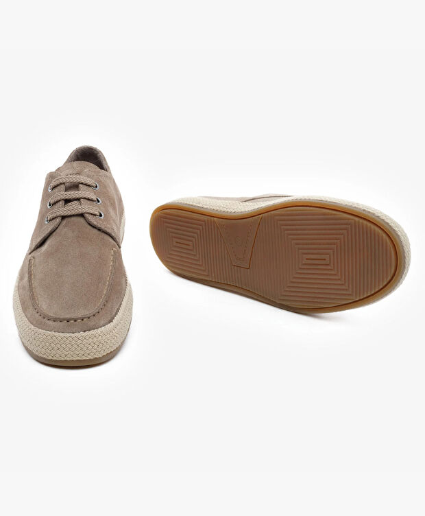 Erkek Vizon Hakiki Deri Oxford Ayakkabı - 6