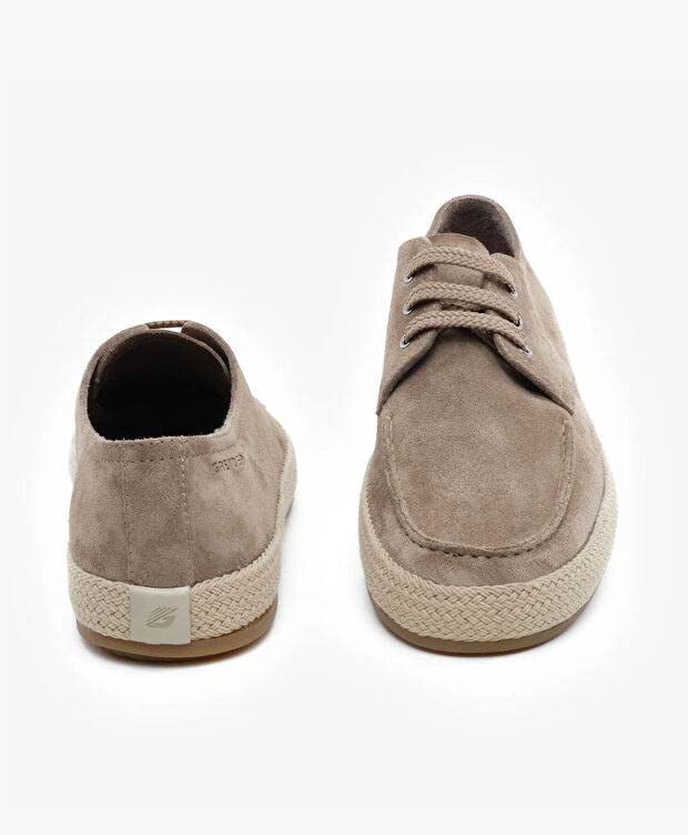 Erkek Vizon Hakiki Deri Oxford Ayakkabı - 7