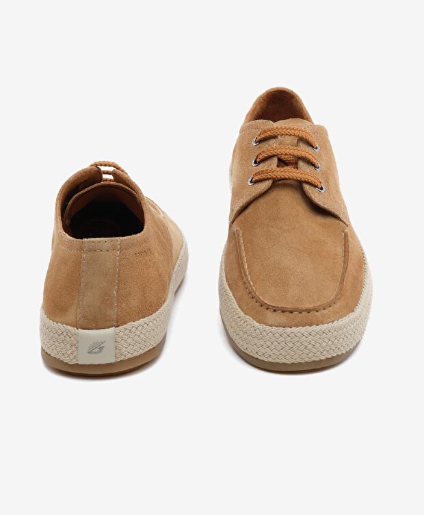 Erkek Tarçın Hakiki Deri Oxford Ayakkabı - 7