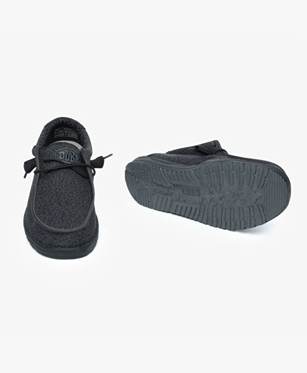 Heydude Erkek Siyah Sneaker Ayakkabı - 6