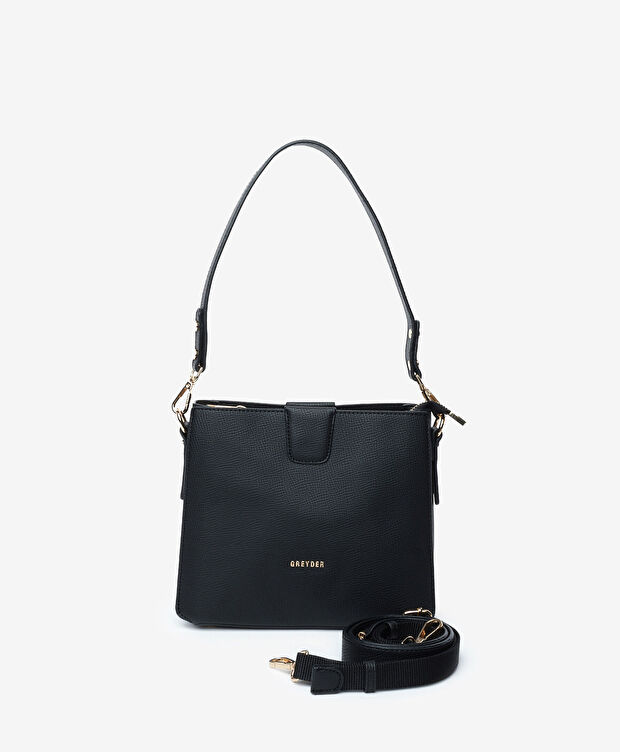 Kadın Siyah Omuz Çantası - 1