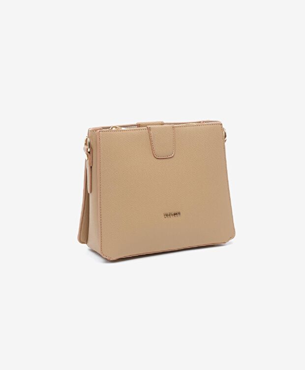 Kadın Deve Tüyü Omuz Çantası - 3