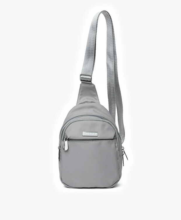 Kadın Açık Gri Sırt Çantası - 3