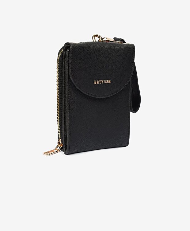 Kadın Siyah Çapraz Çanta - 6