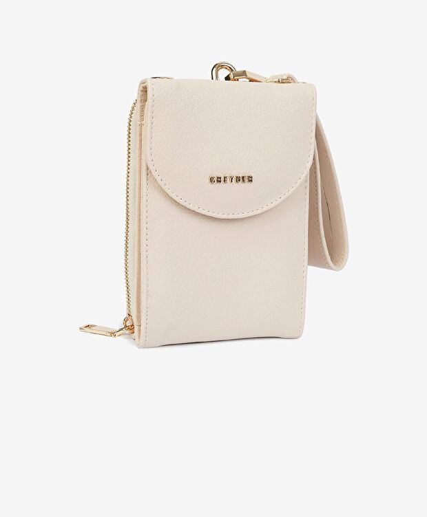 Kadın Ekru Çapraz Çanta - 6