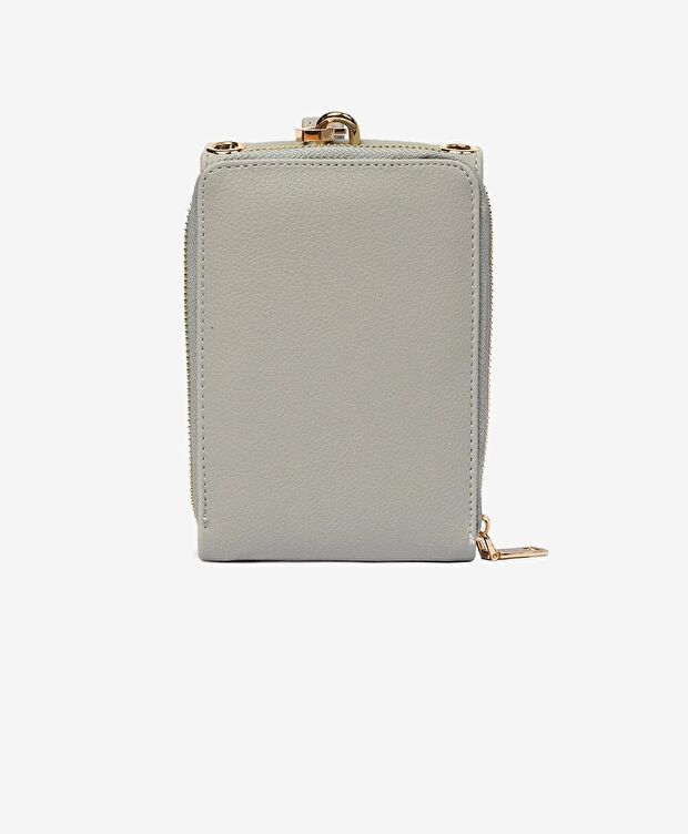 Kadın Gri Çapraz Çanta - 6