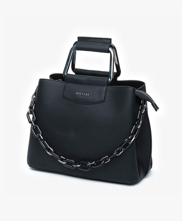 Kadın Siyah Kol Çantası - 6