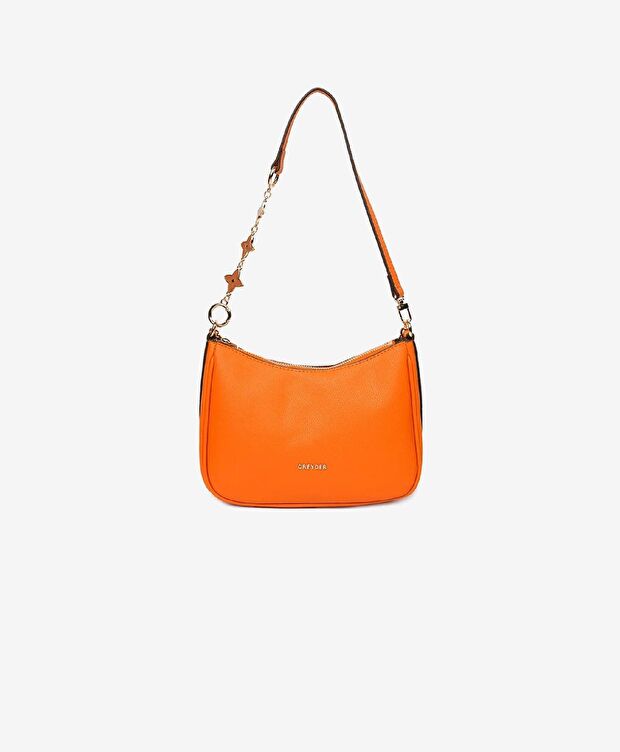 Kadın Turuncu Omuz Çantası - 6