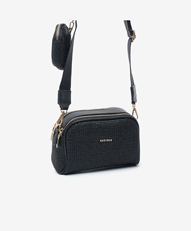 Kadın Siyah Çapraz Çanta - 6