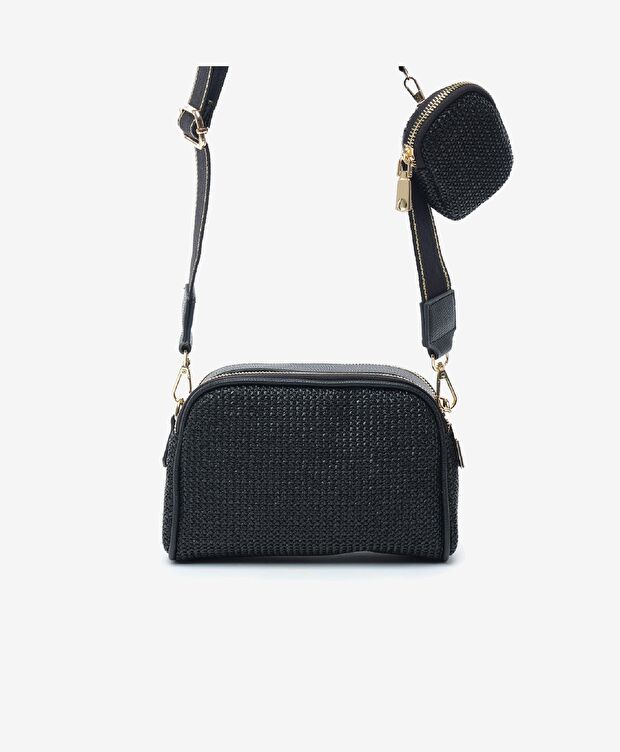 Kadın Siyah Çapraz Çanta - 4