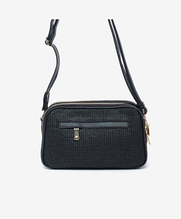 Kadın Siyah Çapraz Çanta - 4