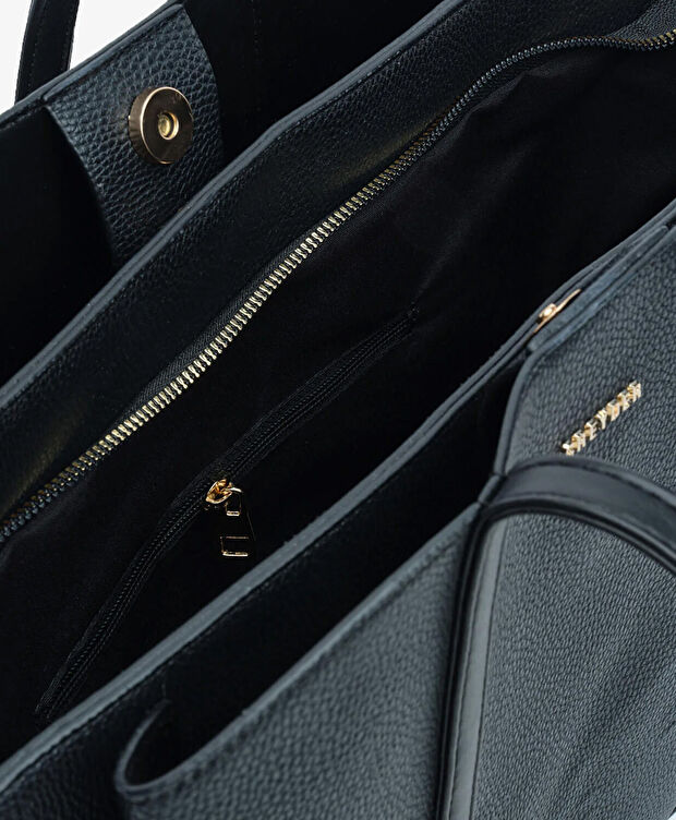 Kadın Siyah Omuz Çantası - 5