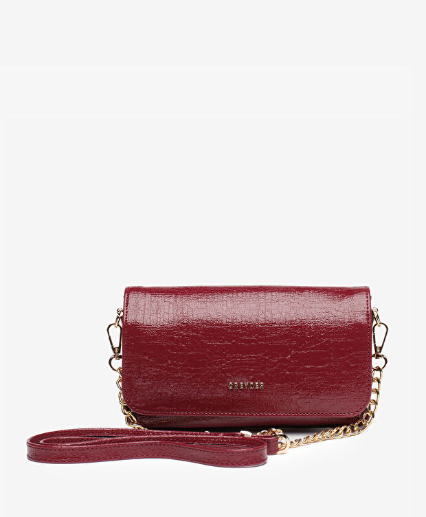 Kadın Bordo Omuz Çantası - 1