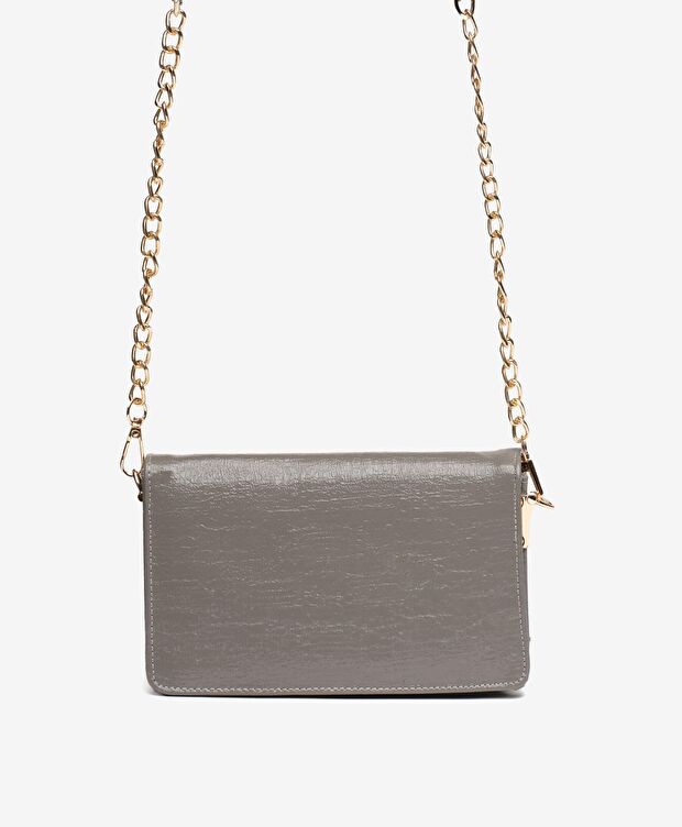 Kadın Gri Omuz Çantası - 3