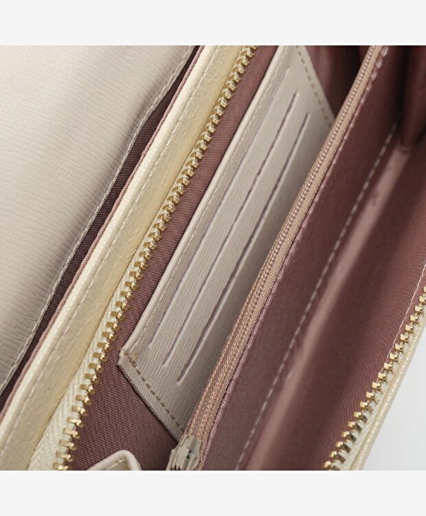 Kadın Krem Omuz Çantası - 5