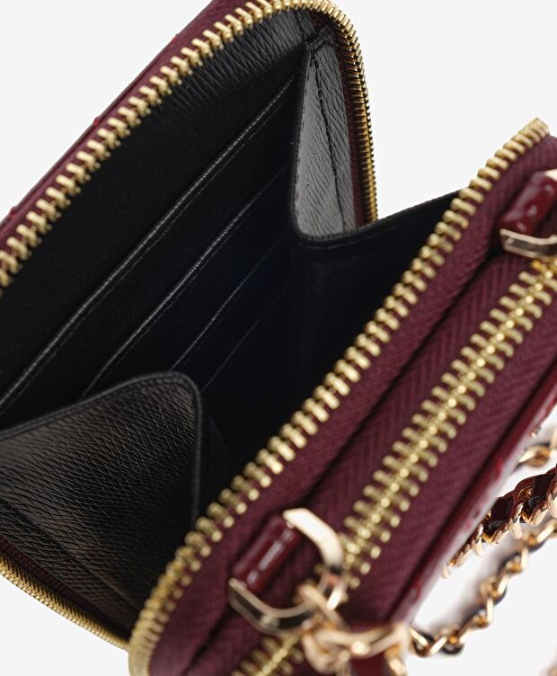 Kadın Bordo Omuz Çantası - 4