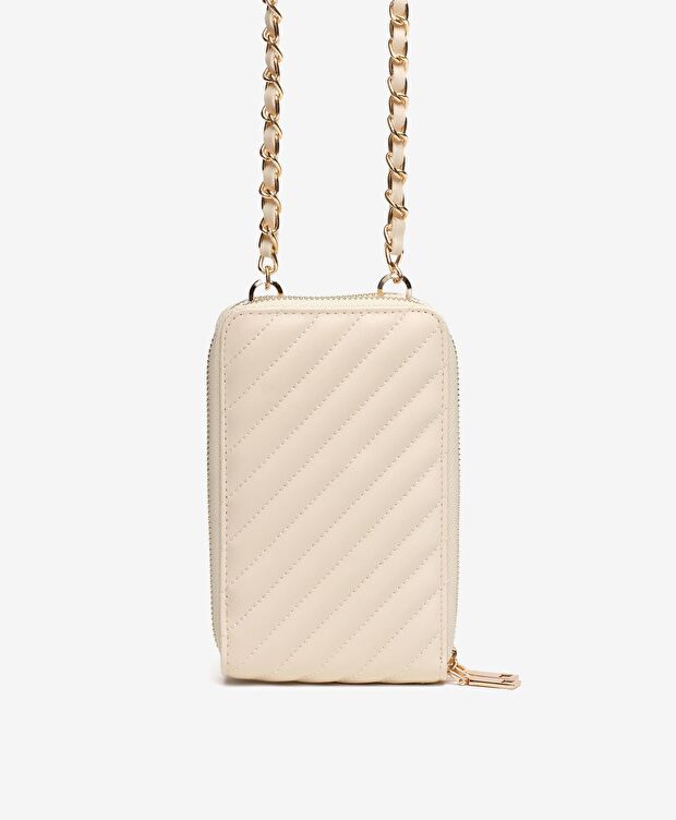 Kadın Ekru Omuz Çantası - 3