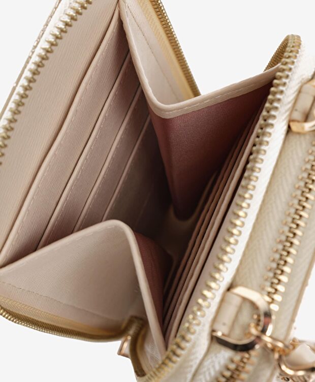 Kadın Ekru Omuz Çantası - 4