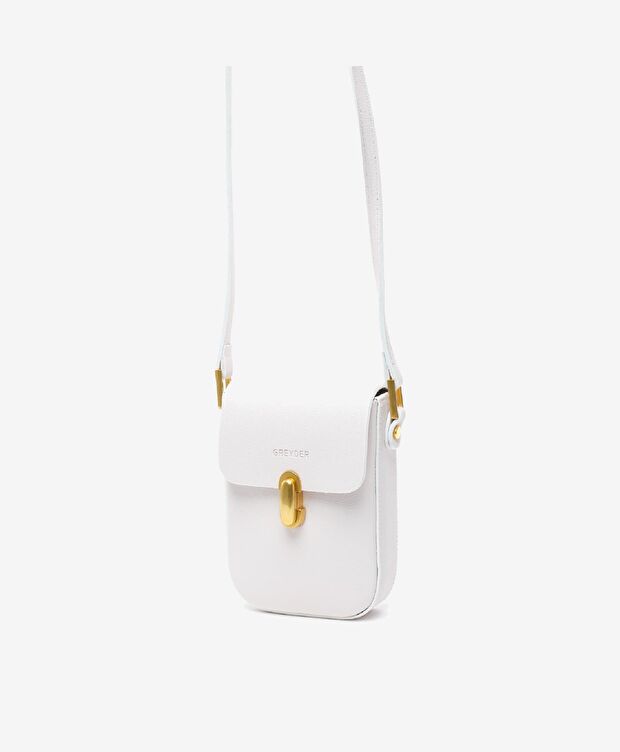 Kadın Beyaz Çapraz Çanta - 3