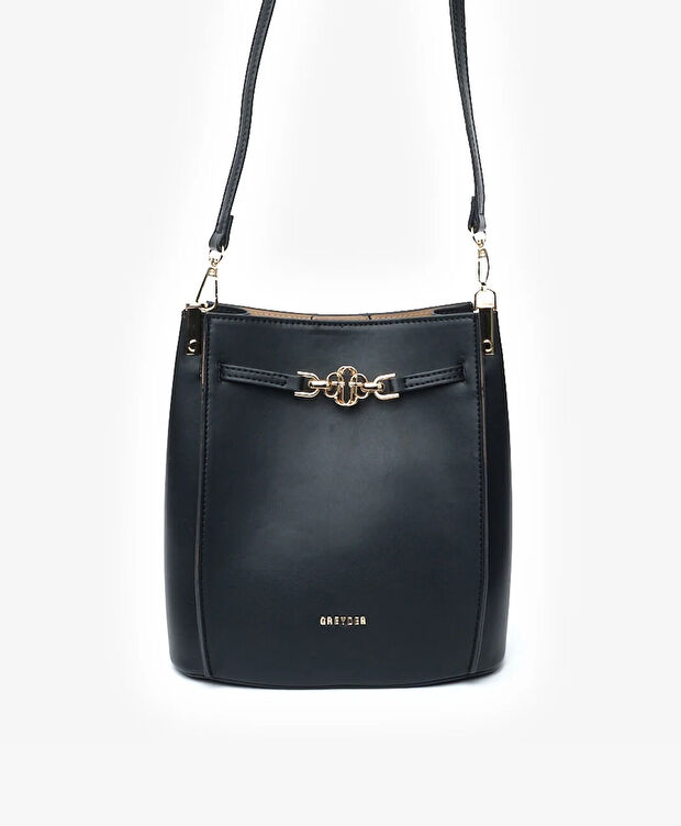 Kadın Siyah Omuz Çantası - 3