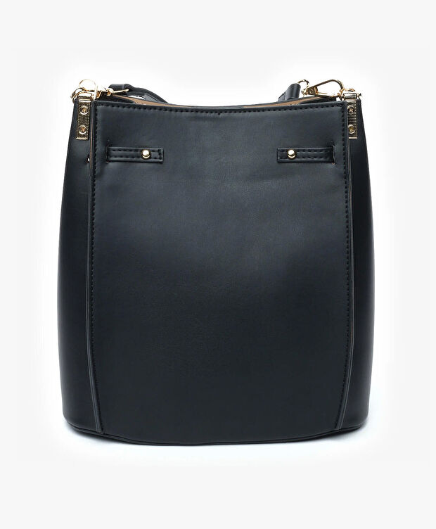 Kadın Siyah Omuz Çantası - 4