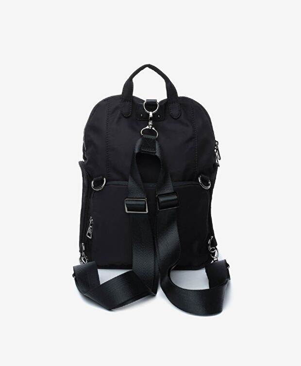 Kadın Siyah Sırt Çantası - 4