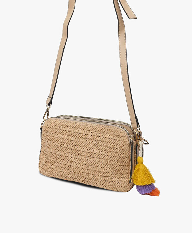 Kadın Deve Tüyü Omuz Çantası - 5