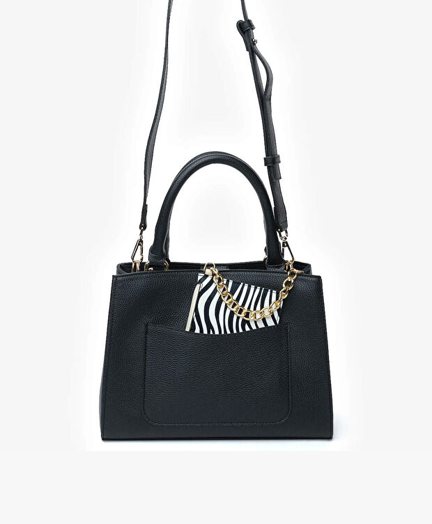 Kadın Siyah Kol Çantası - 4