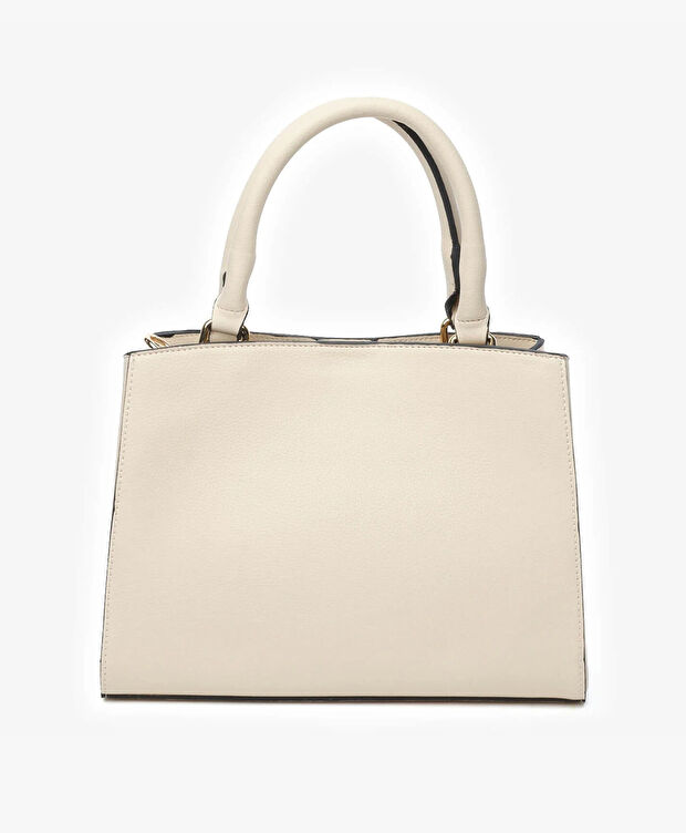 Kadın Krem Kol Çantası - 4