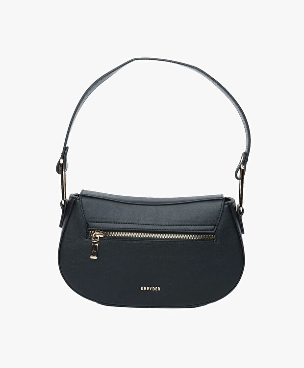 Kadın Siyah Omuz Çantası - 4