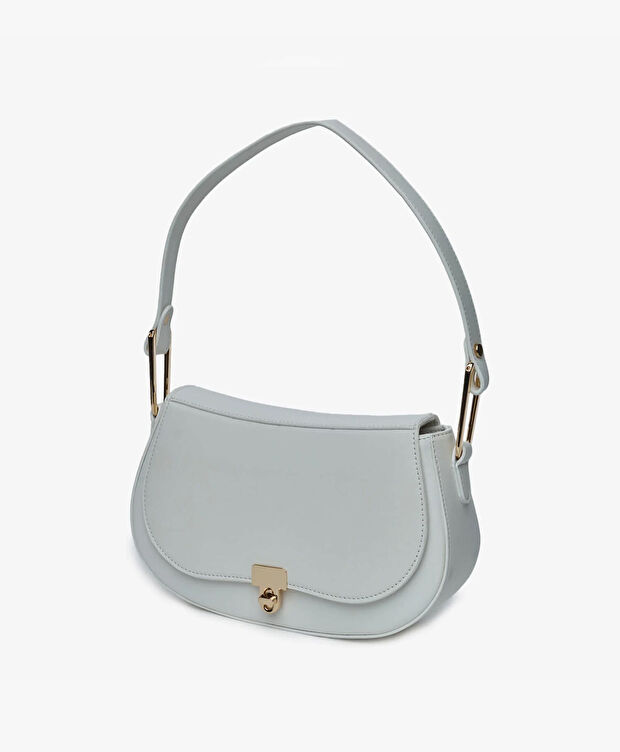 Kadın Beyaz Omuz Çantası - 6