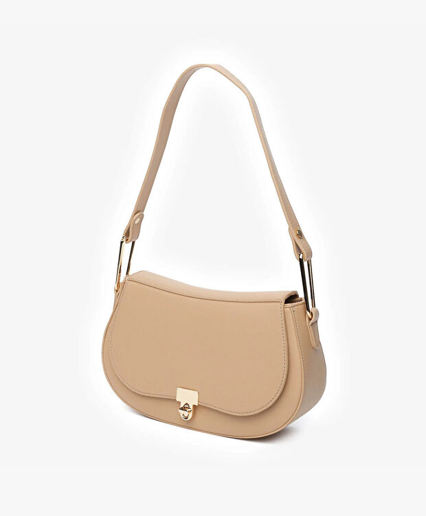 Kadın Deve Tüyü Omuz Çantası - 6