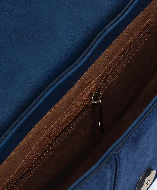 Kadın Lacivert Omuz Çantası - 5