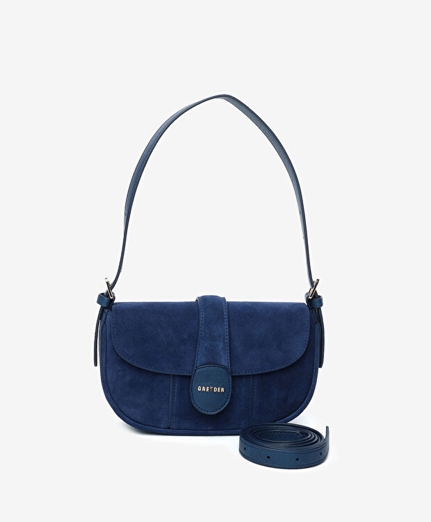 Kadın Lacivert Omuz Çantası - 1