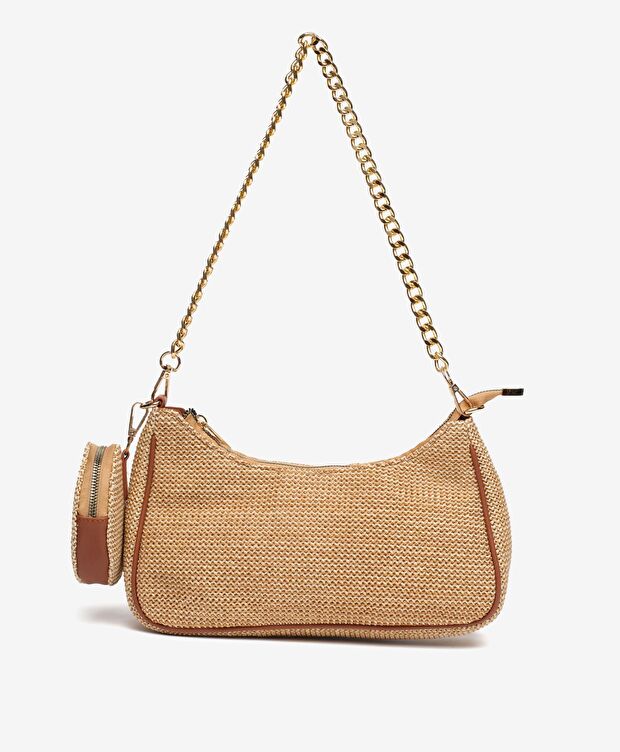 Kadın Bej Omuz Çantası - 3