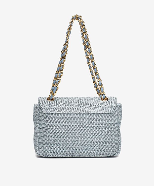 Kadın Mavi Omuz Çantası - 4