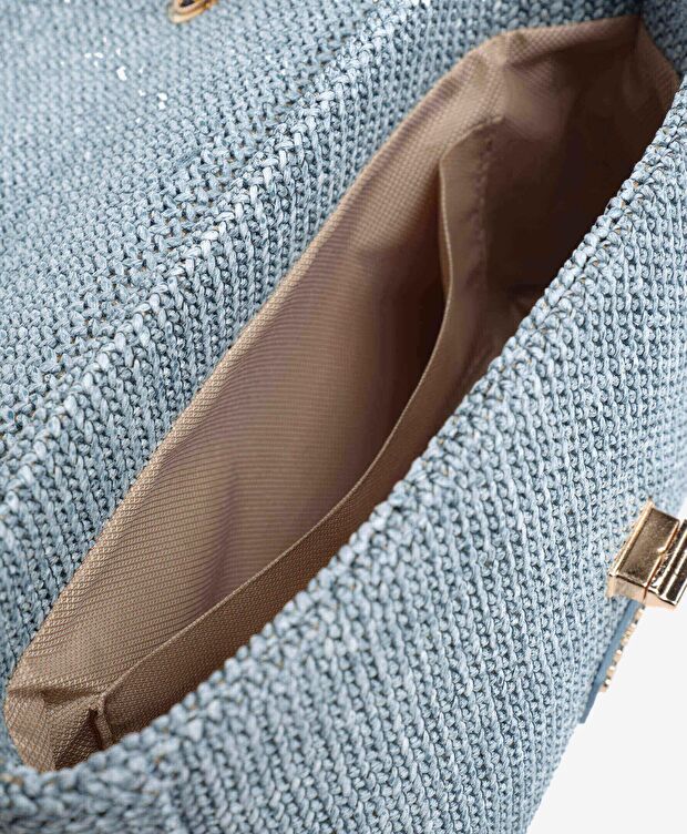 Kadın Mavi Omuz Çantası - 5