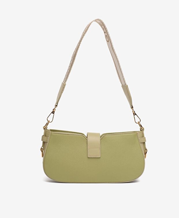 Kadın Yeşil Omuz Çantası - 3