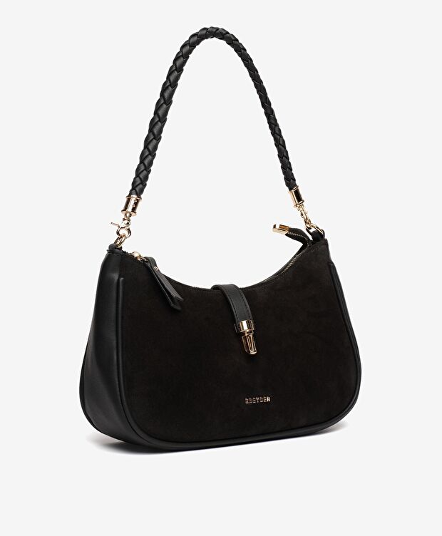 Kadın Siyah Omuz Çantası - 5