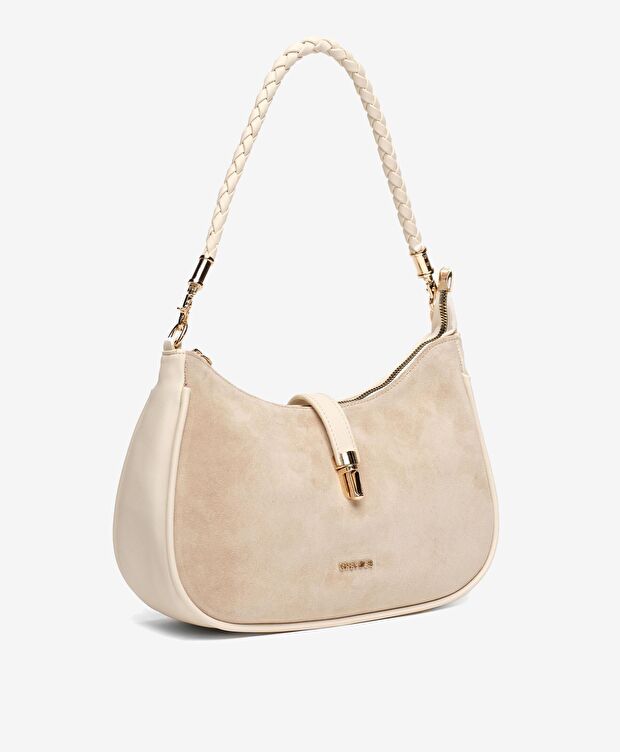 Kadın Bej Omuz Çantası - 5