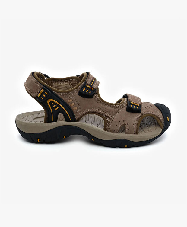 Kadın Kum Hakiki Deri Sandalet - 1