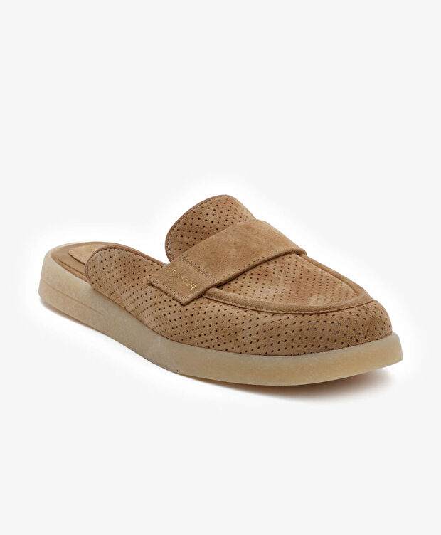 Kadın Taba Hakiki Deri Terlik - 2