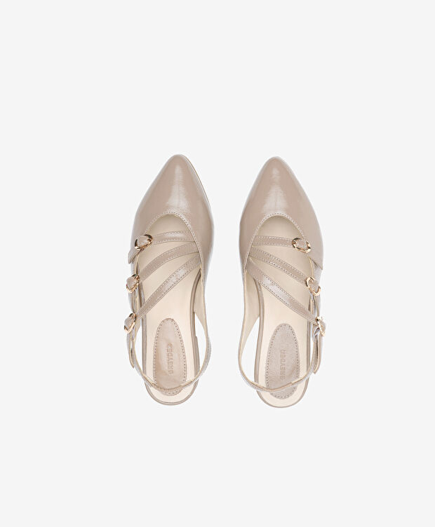 Kadın Vizon Hakiki Deri Babet - 5