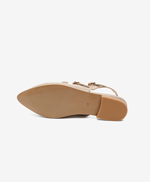 Kadın Vizon Hakiki Deri Babet - 6