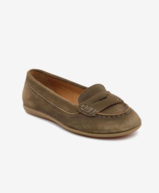 Kadın Kahverengi Hakiki Deri Casual Ayakkabı - 2