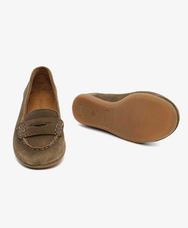 Kadın Kahverengi Hakiki Deri Casual Ayakkabı - 6