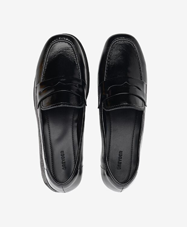 Kadın Siyah Hakiki Deri Comfort Ayakkabı - 5